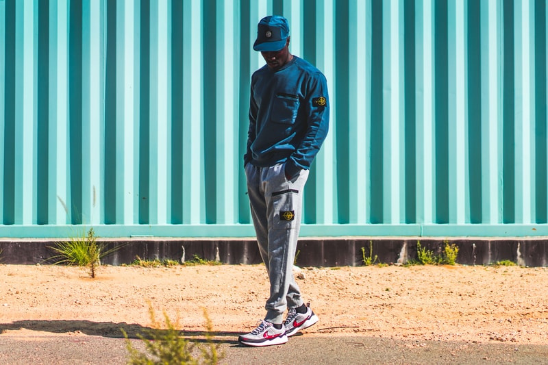 Stone Island OFF-WHITE 424 Cabinet Noir Editorial Fashion Apparel Sneakers Accessories Streetwear Photography