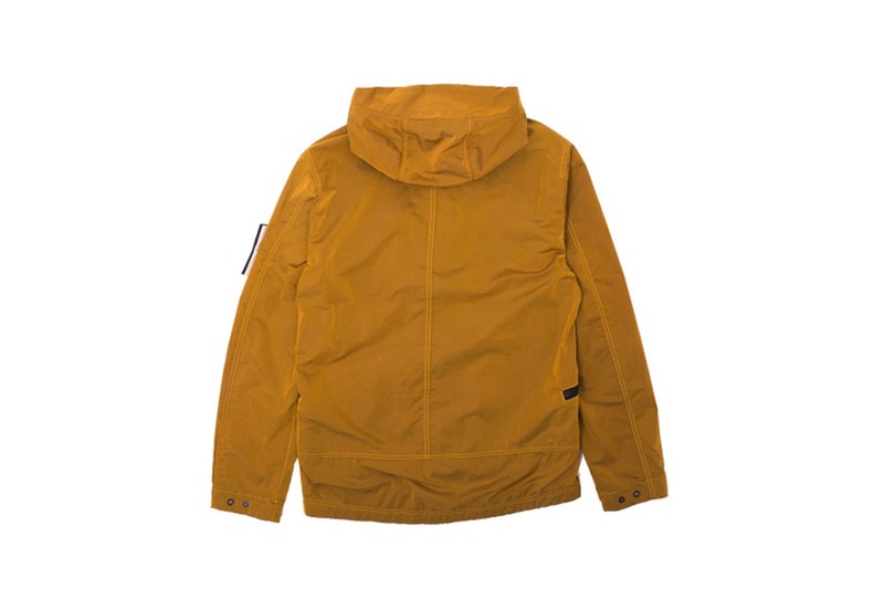 Stone Island Waterproof Nylon Metal Flock Jacket