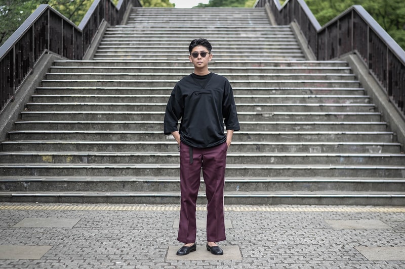 Streetsnaps Jun Takamura SHIPS JET BLUE Tokyo