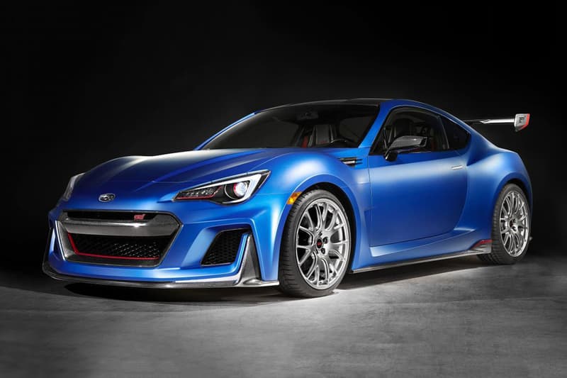 Subaru BRZ STI Concept 2015 New York International Auto Show Spy Photos