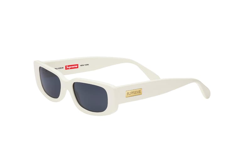 Supreme 2017 Spring Palladium Sunglasses White Bone