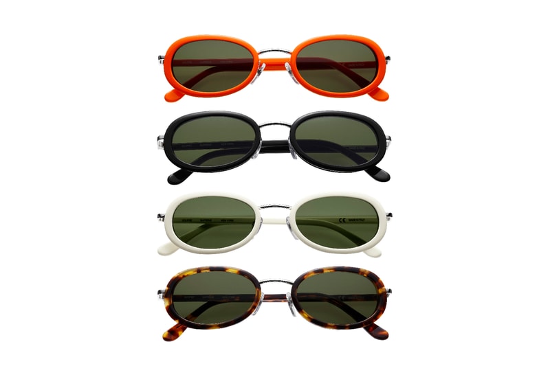 Supreme 2017 Spring Eclipse Sunglasses Black White Orange Tortoise