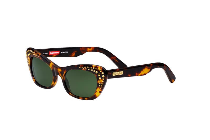 Supreme 2017 Spring Comet Sunglasses Tortoise