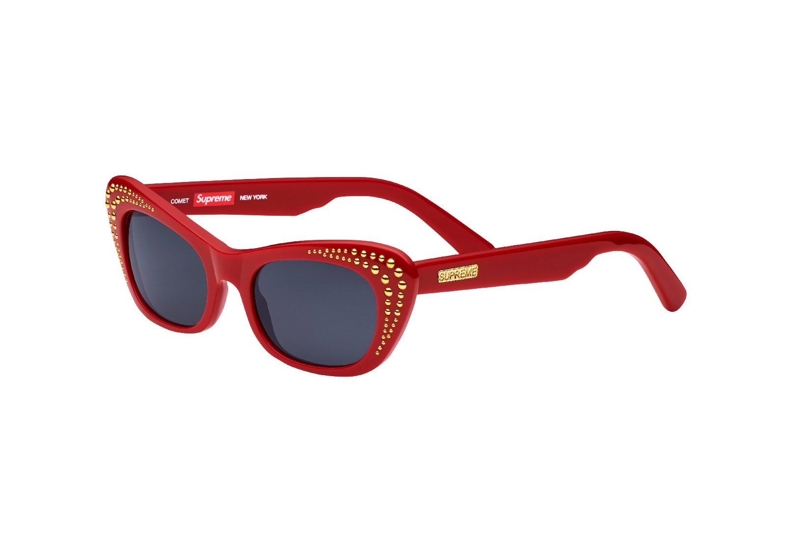 Supreme 2017 Spring Comet Sunglasses Red