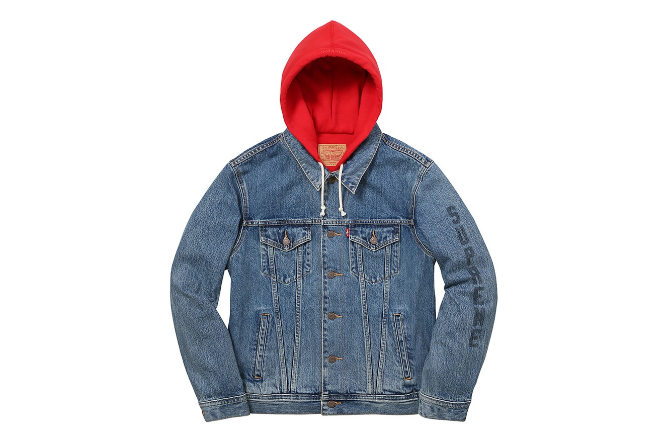 Supreme x Levi's 2017 Jacket Red