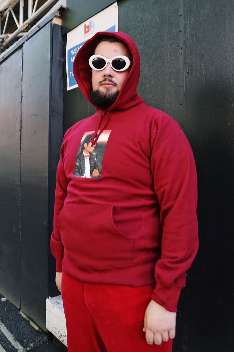 Supreme Michael Jackson London Streetsnaps 2017 Spring Summer Highlights