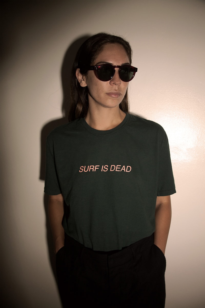 SURF IS DEAD “Stranger Waves” 2017 Spring/Summer Collection Lookbook Graphic T-shirts