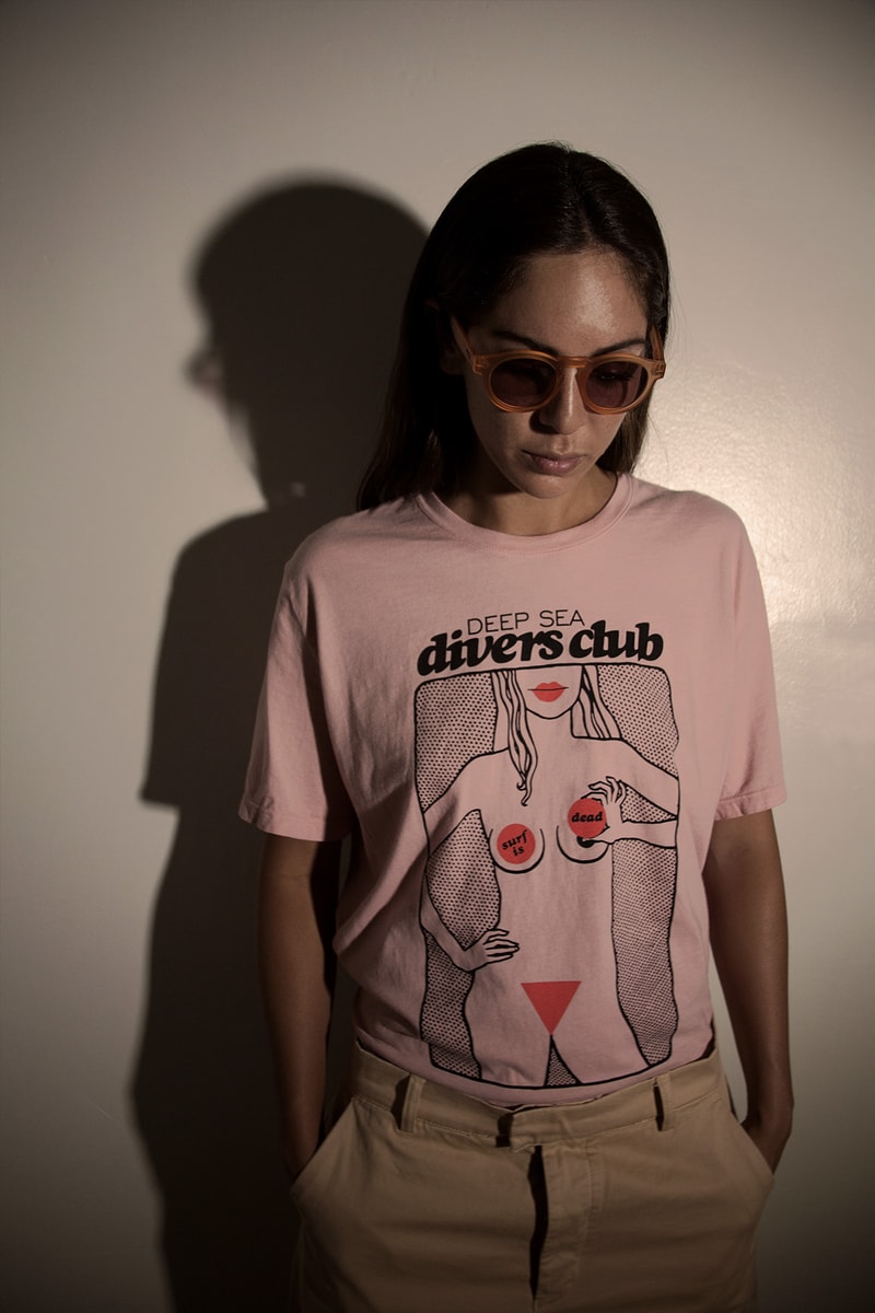 SURF IS DEAD “Stranger Waves” 2017 Spring/Summer Collection Lookbook Graphic T-shirts