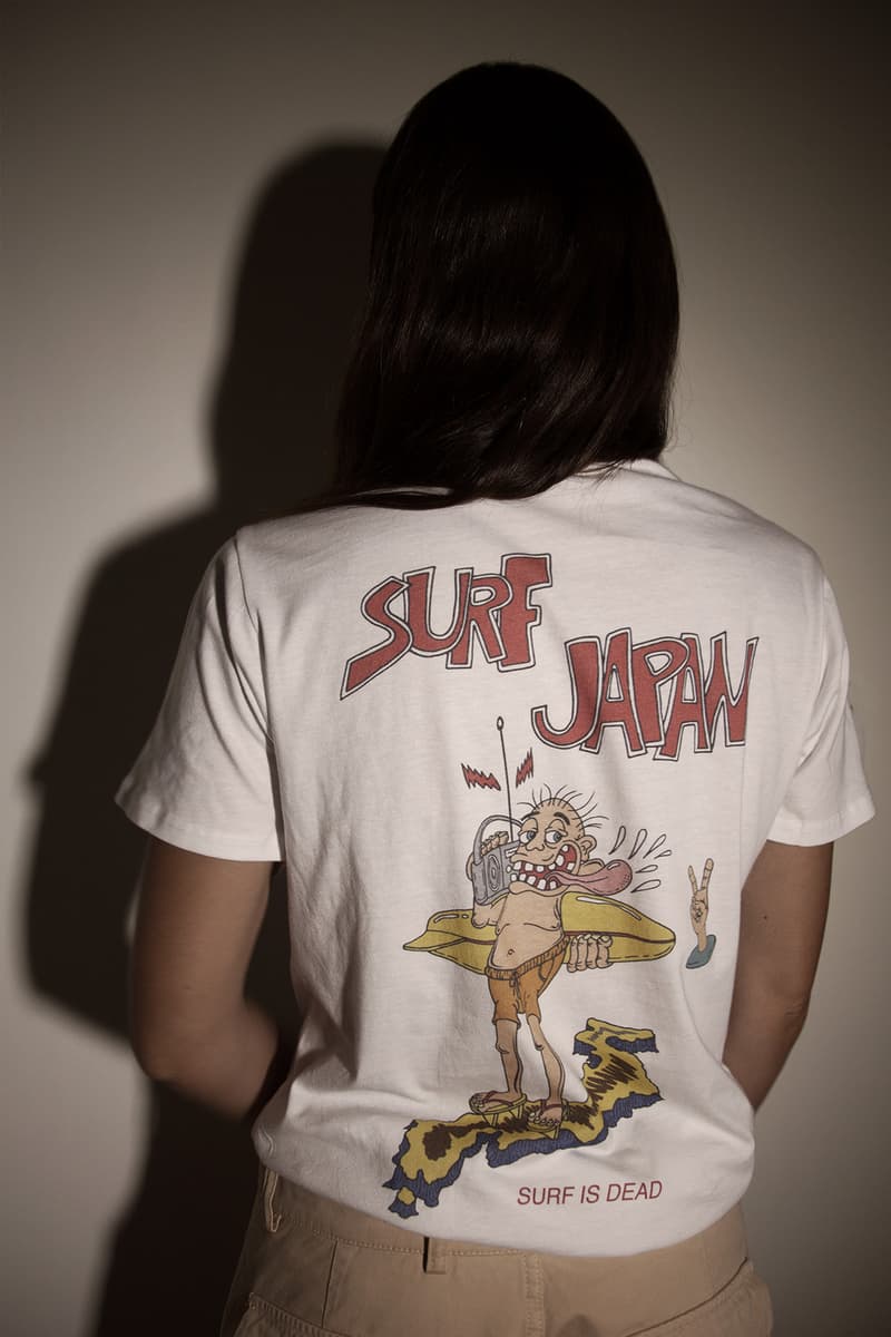 SURF IS DEAD “Stranger Waves” 2017 Spring/Summer Collection Lookbook Graphic T-shirts