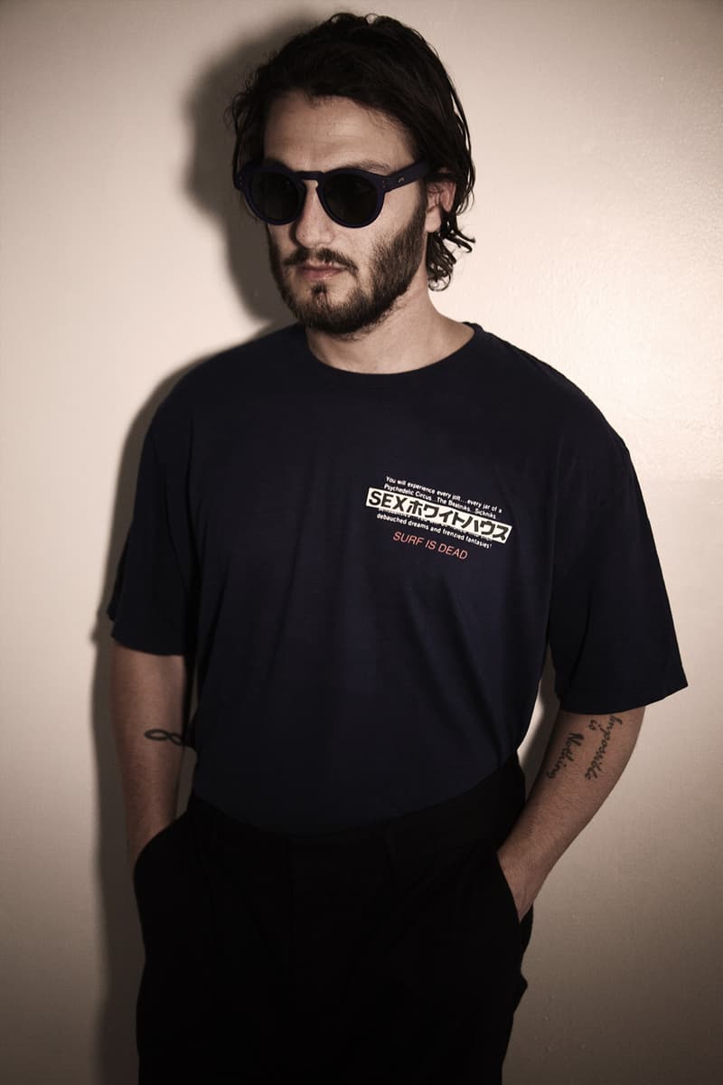 SURF IS DEAD “Stranger Waves” 2017 Spring/Summer Collection Lookbook Graphic T-shirts