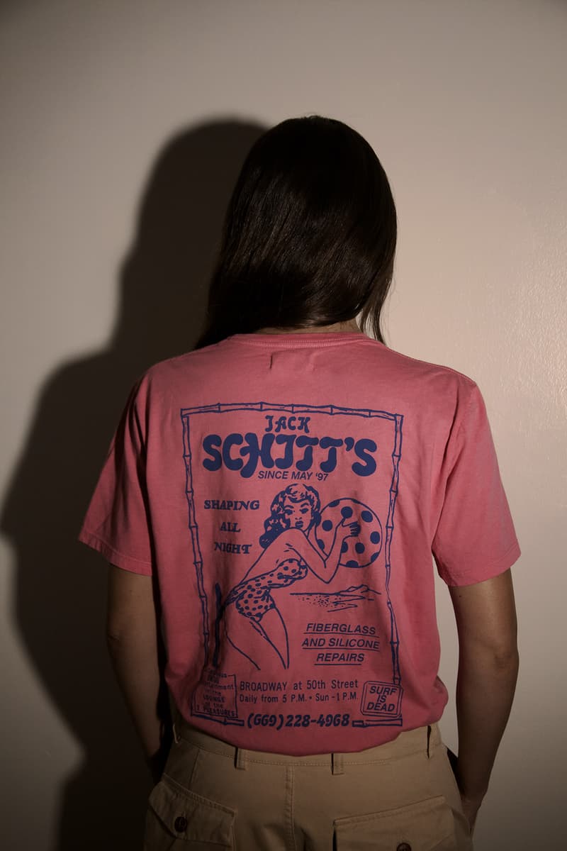 SURF IS DEAD “Stranger Waves” 2017 Spring/Summer Collection Lookbook Graphic T-shirts