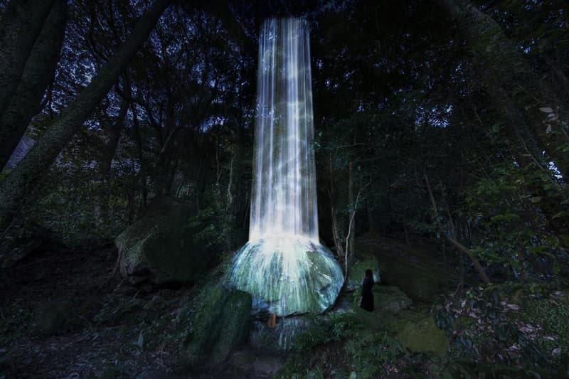 teamLab Japan Mifuneyama Rakuen Park Light Installations Artwork