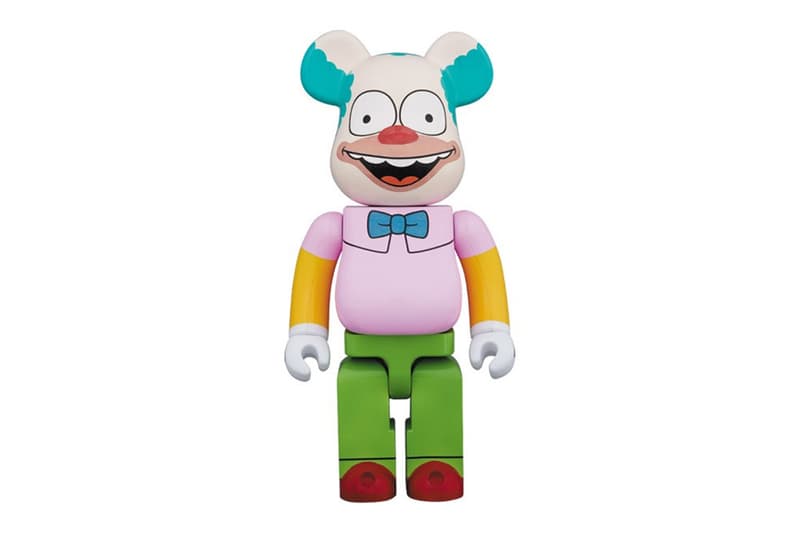 krusty the clown the simpsons bearbrick