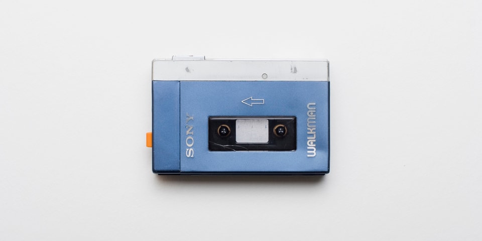 First Walkman, a potable Audio Cassette Player.