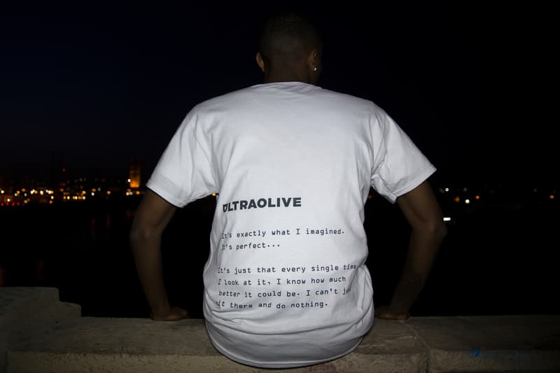 ULTRAOLIVE “Temporarily Satisfied” Collection Streetwear Fashion Apparel Clothing Accessories T-Shirts Bags Furniture