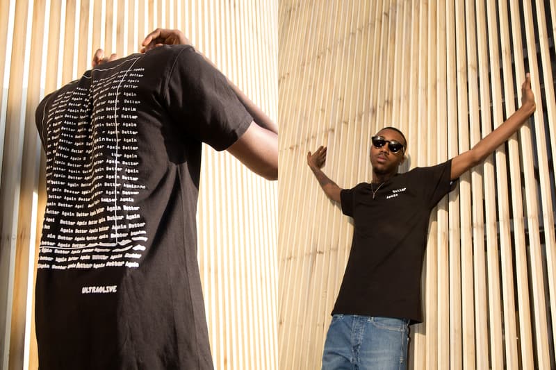 ULTRAOLIVE “Temporarily Satisfied” Collection Streetwear Fashion Apparel Clothing Accessories T-Shirts Bags Furniture