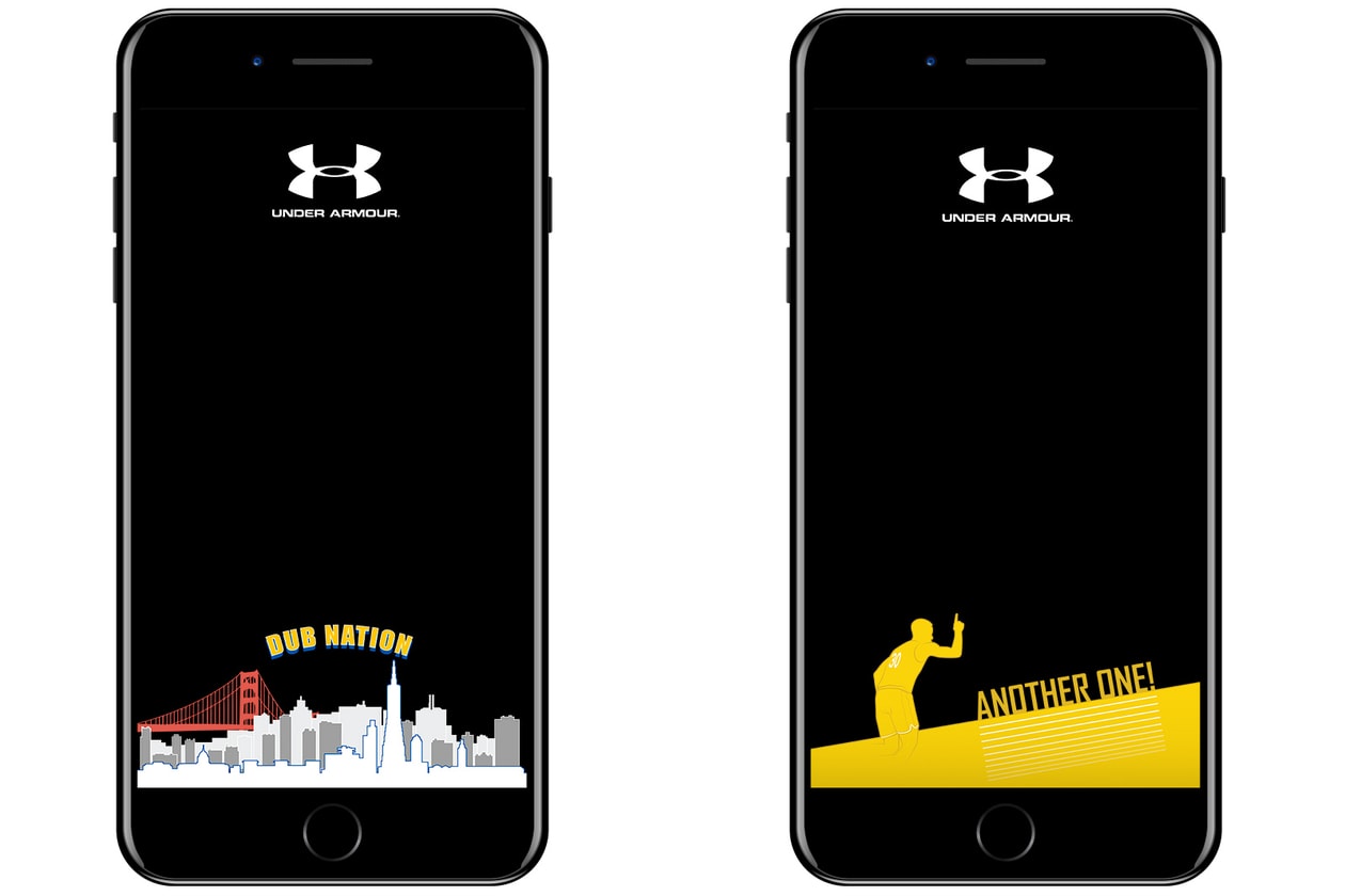 Under Armour Golden State Warriors Snapchat Filters 2017 CCA design students