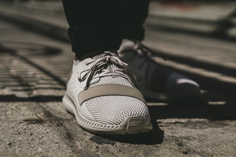 Under Armour Threadborne Shift Sneaker beige close up