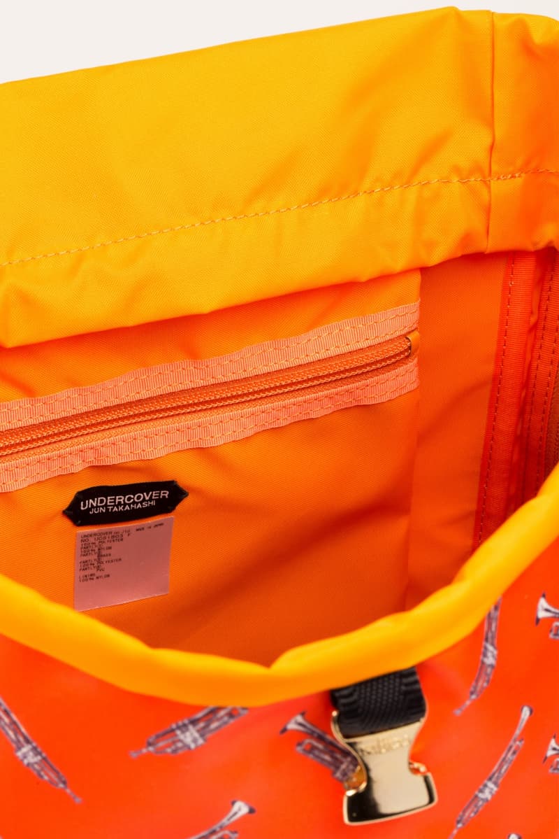 UNDERCOVER 2017 Spring Summer Improvisation Concepts Trumpet Backpack