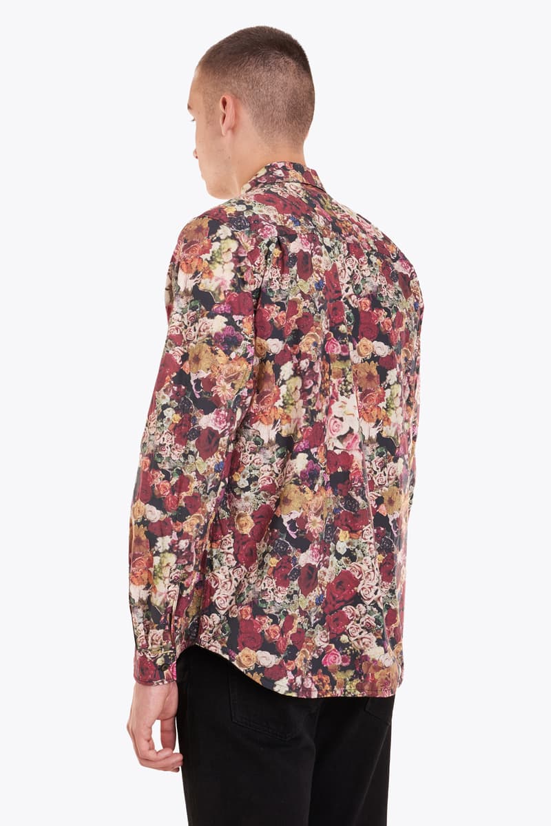 UNDERCOVER Red Flower Print Shirt 2017 Spring/Summer Jun Takahashi