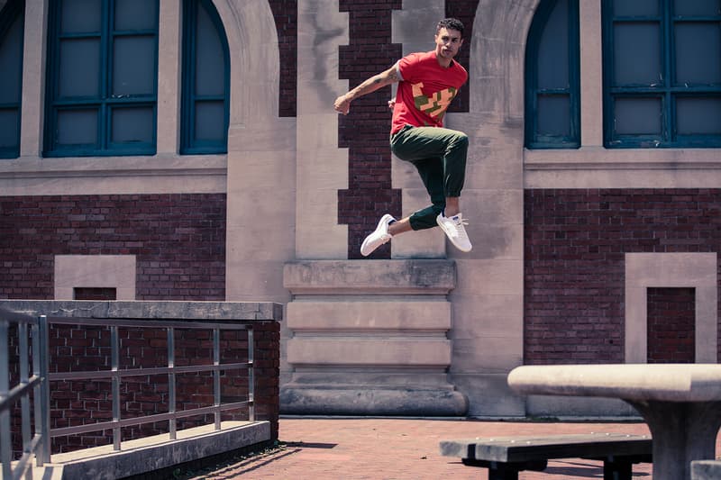 Uniqlo Nintendo UTGP Red Mario Shirt Jumping