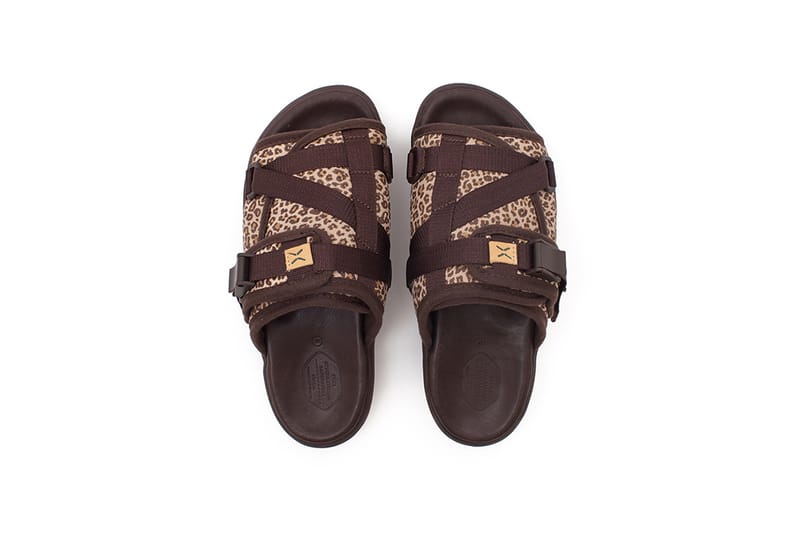 visvim Leopard Print Christo Slides 