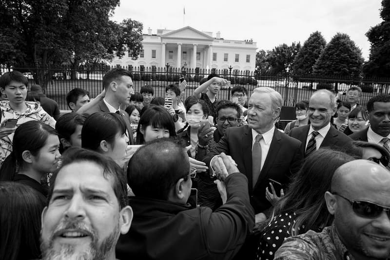 White House Photographer Pete Souza Frank Underwood House of Cards Photoshoot Kevin Spacey