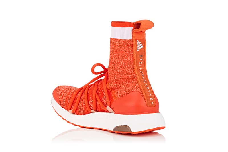 Y-3 Ultra BOOST X Stella McCartney sock adidas orange black