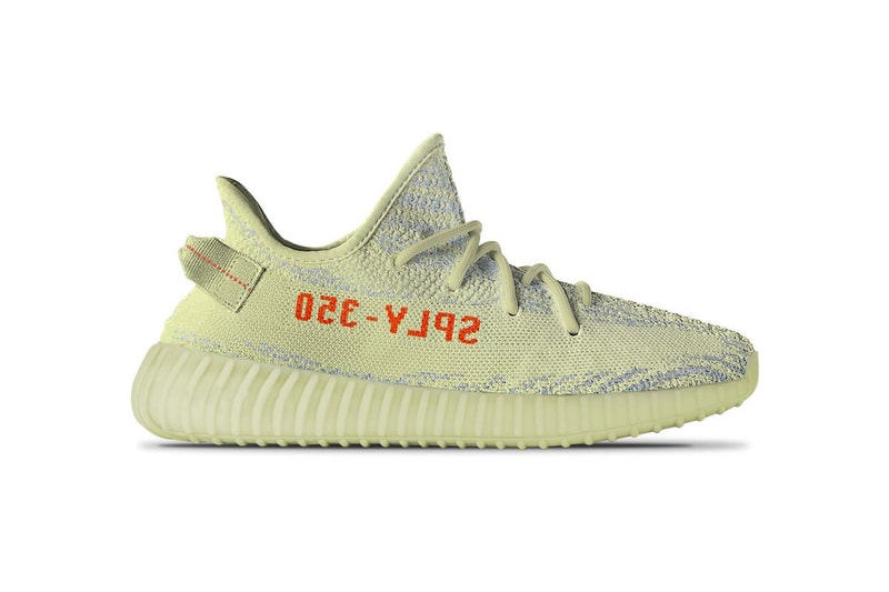 YEEZY BOOST 350 V2 Semi Frozen Yellow Rumor Potential December Release Kanye West adidas Originals