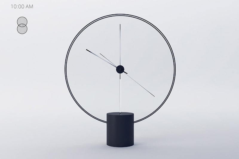 Yicong Lu Clock Time of Day Color Changing