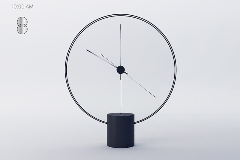 Yicong Lu Clock Time of Day Color Changing