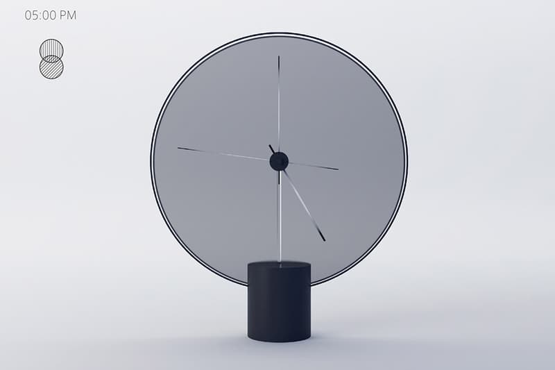 Yicong Lu Clock Time of Day Color Changing