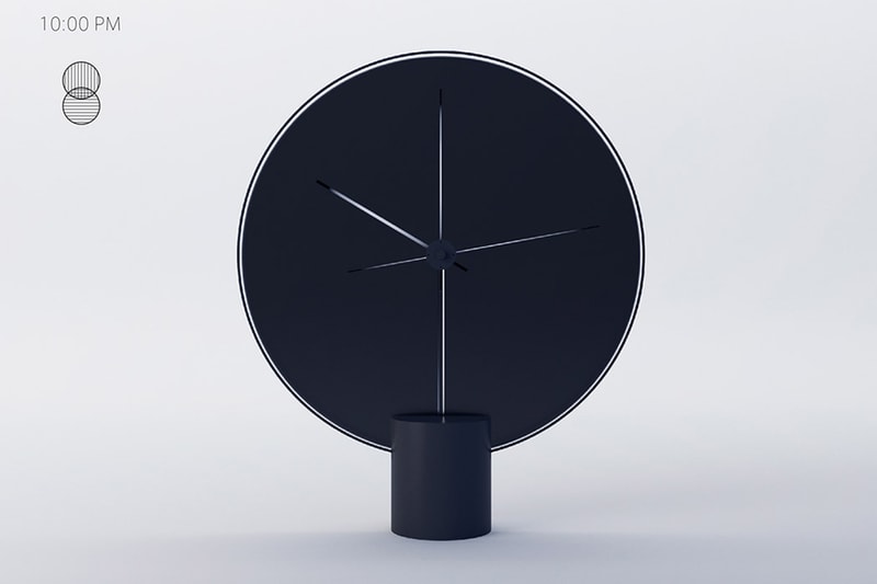 Yicong Lu Clock Time of Day Color Changing