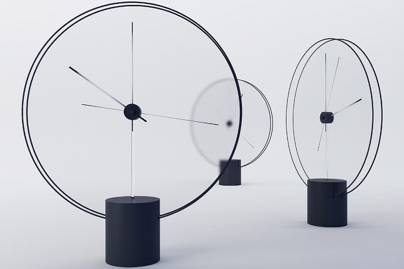 Yicong Lu Clock Time of Day Color Changing