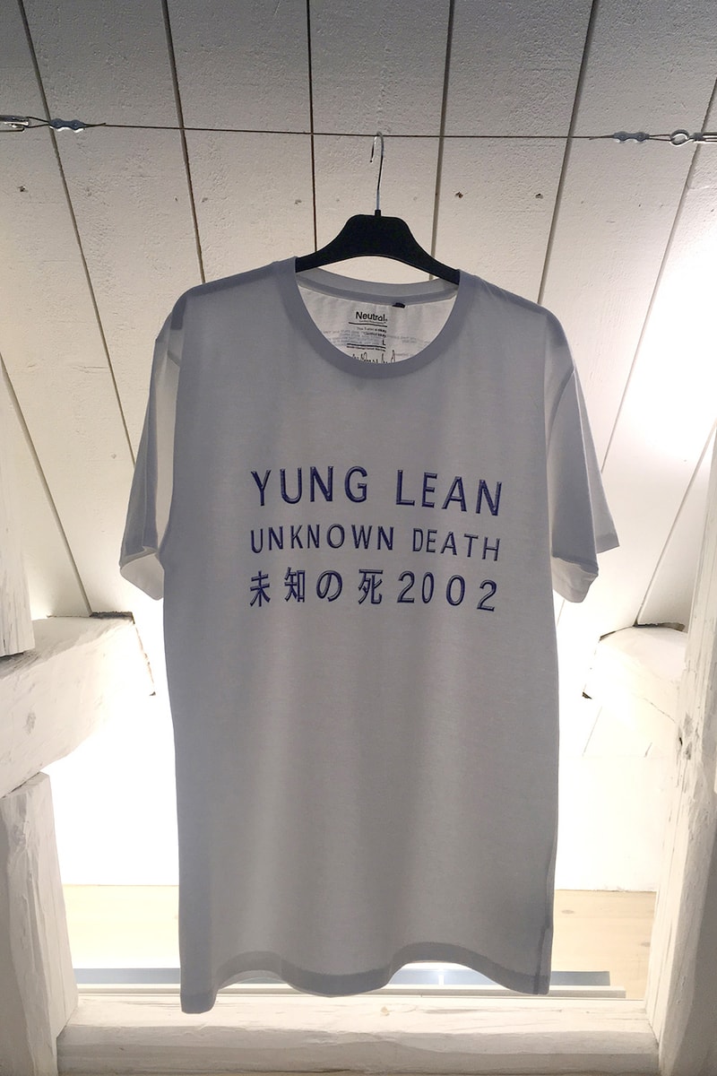 Yung Lean Reissues Merch Tees