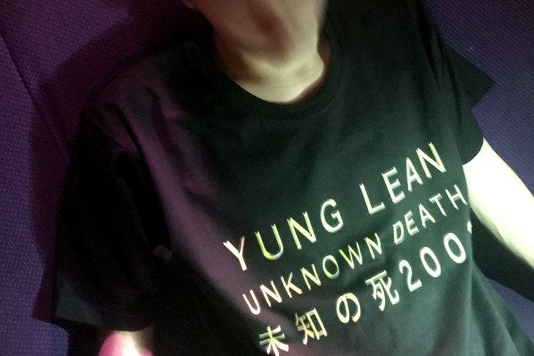 Yung Lean Is Re-Releasing His Original Merch on Sustainable Blanks