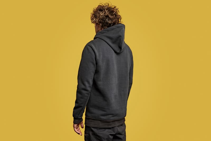 Vollebak 100 Year Hoodie Black Yellow