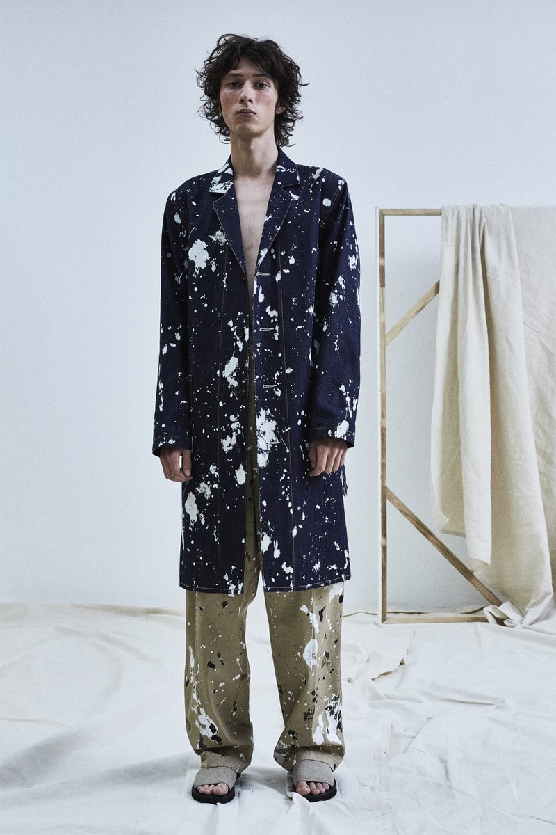 3.1 Phillip Lim 2018 Spring Collection Starving Artist Paint Splatter Clothing
