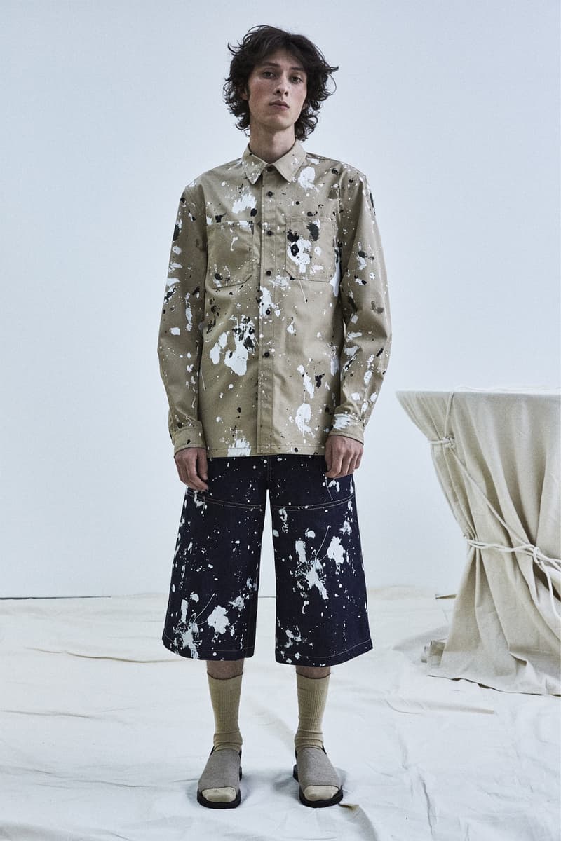 3.1 Phillip Lim 2018 Spring Collection Starving Artist Paint Splatter Clothing