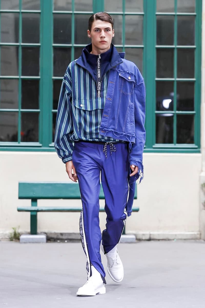 Andrea Crews 2018 Spring/Summer Collection Paris Fashion Week Men's Runway Show