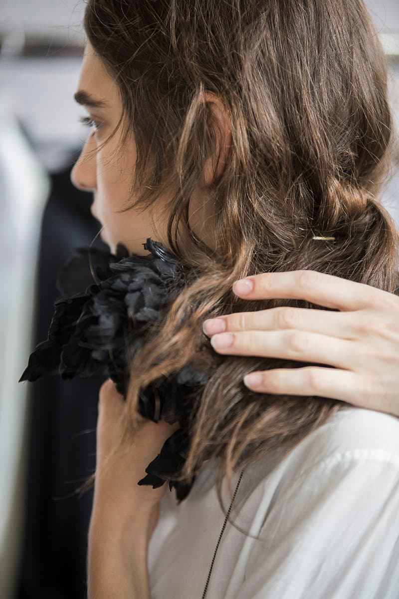 Ann Demeulemeester 2018 Spring/Summer Backstage Paris Fashion Week