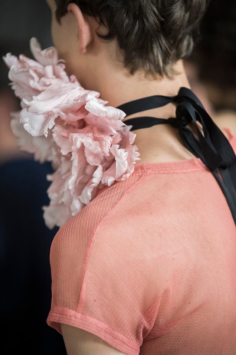 Ann Demeulemeester 2018 Spring/Summer Backstage Paris Fashion Week