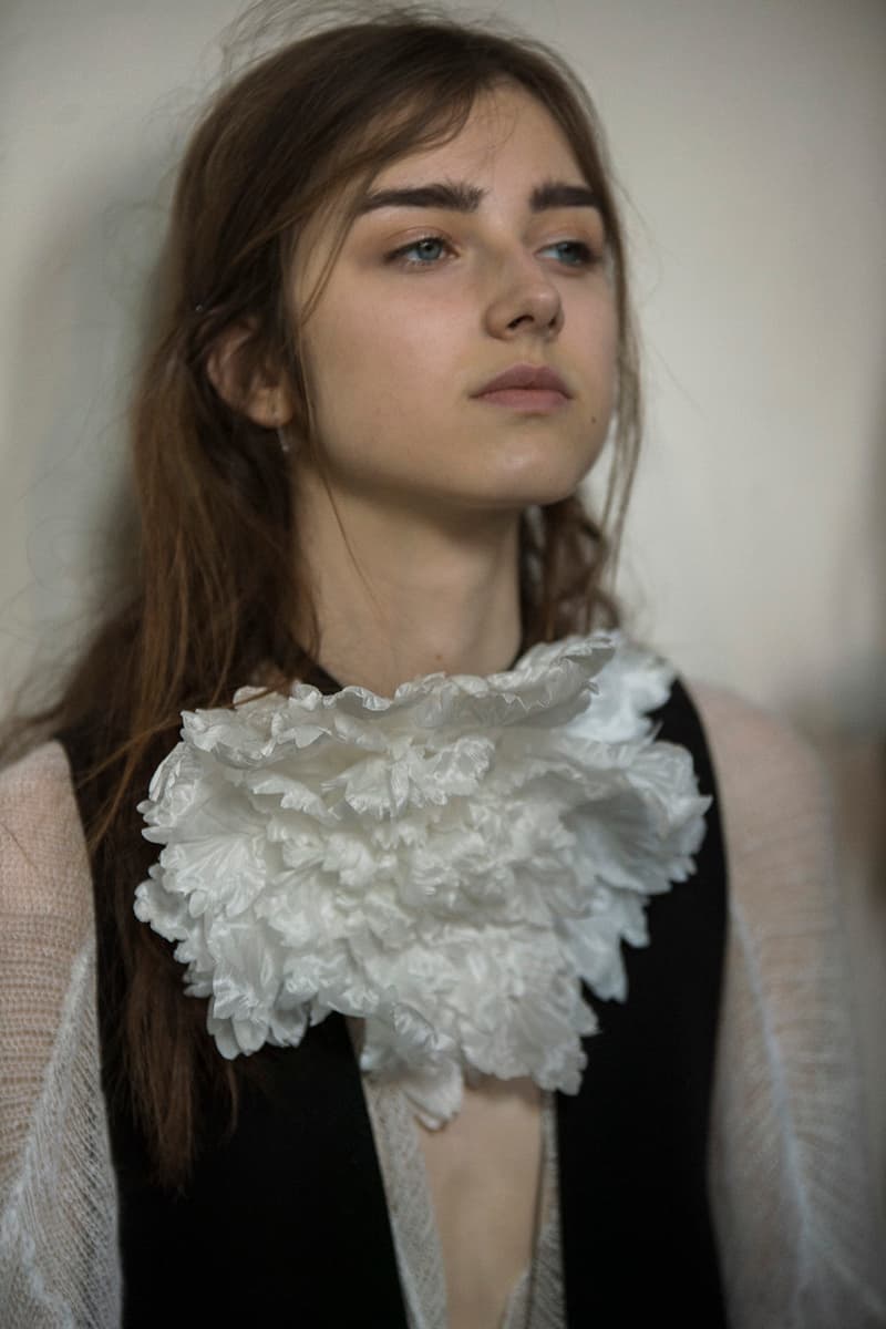 Ann Demeulemeester 2018 Spring/Summer Backstage Paris Fashion Week