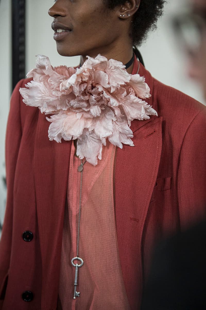 Ann Demeulemeester 2018 Spring/Summer Backstage Paris Fashion Week