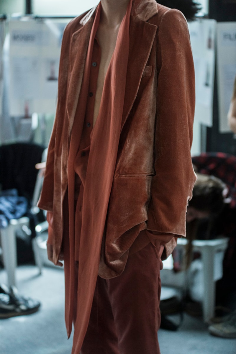 Ann Demeulemeester 2018 Spring/Summer Backstage Paris Fashion Week
