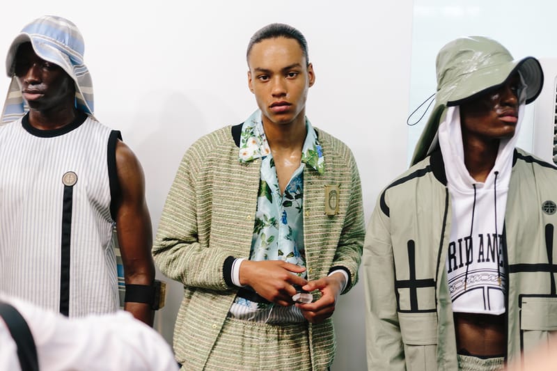 London Fashion Week Men's: Backstage at Astrid Andersen 2018 Spring/Summer