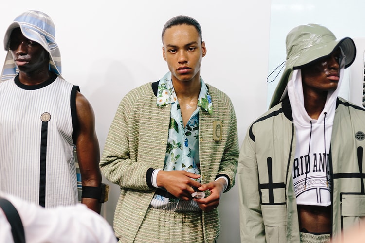 London Fashion Week Men's: Backstage at Astrid Andersen 2018 Spring/Summer