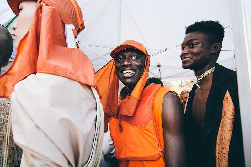 Backstage Cottweiler London Fashion Week Men's 2018 Spring/Summer