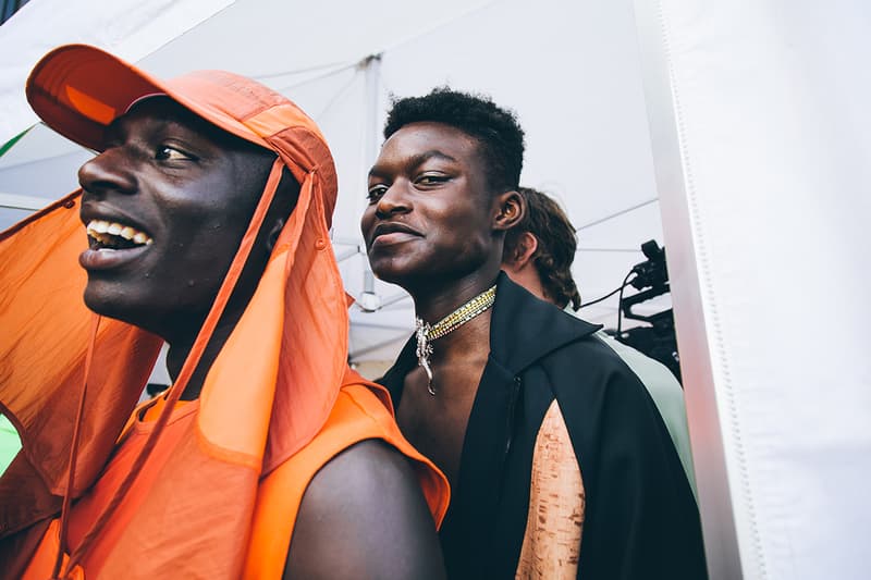 Backstage Cottweiler London Fashion Week Men's 2018 Spring/Summer