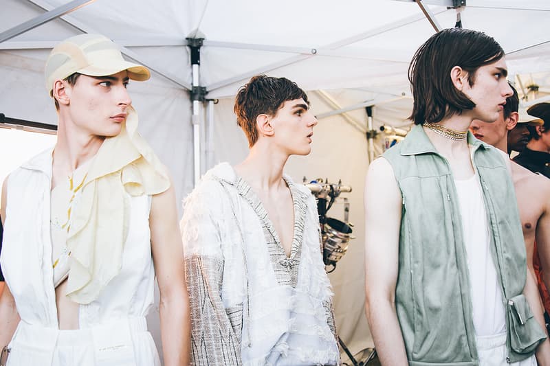 Backstage Cottweiler London Fashion Week Men's 2018 Spring/Summer